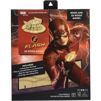 THE FLASH BOOK AND 3D WOOD MODEL
