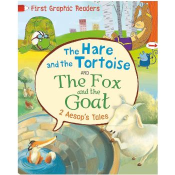 THE HARE AND THE TORTOISE & THE FOX AND THE GOAT