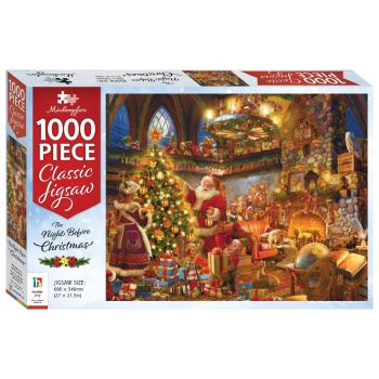 The Night Before Christmas: 1000-piece Classic Jigsaw