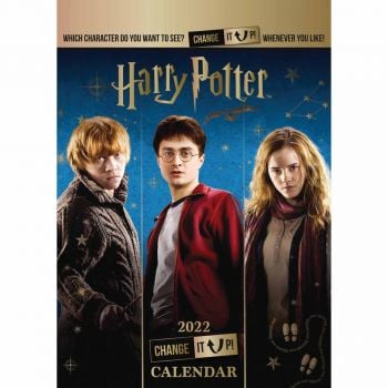 THE OFFICIAL HARRY POTTER CHANGE IT UP A3 CALENDAR 2022 /стенен календар/