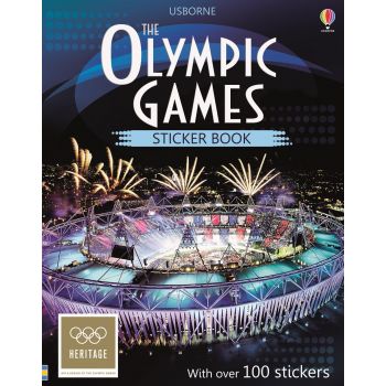 THE OLYMPIC GAMES STICKER BOOK