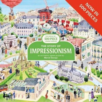 The Story of Impressionism. A 500-piece Art History Jigsaw Puzzle