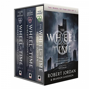 THE WHEEL OF TIME BOX SET 4: Books 13, 14 & prequel (Towers of Midnight, A Memory of Light, New Spring)