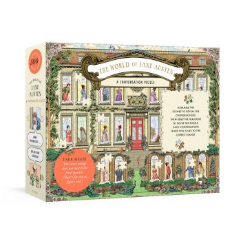 The World of Jane Austen: A Conversation Puzzle. 500-piece Jigsaw