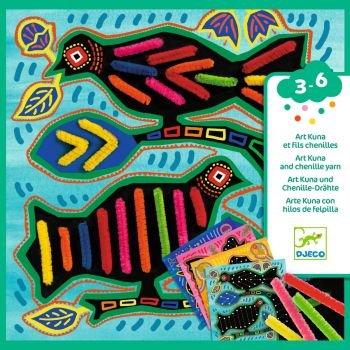 Комплект направи картини шенилова тел. Възраст: +3 год.. /DJ09896/, “Djeco“