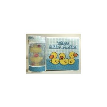 THREE LITTLE DUCKIES: With 3 Rubber Ducks