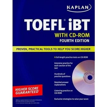 KAPLAN TOEFL iBT with CD-ROM: 4th ed. /PB/