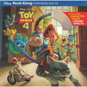 TOY STORY 4: Read-Along Storybook and CD