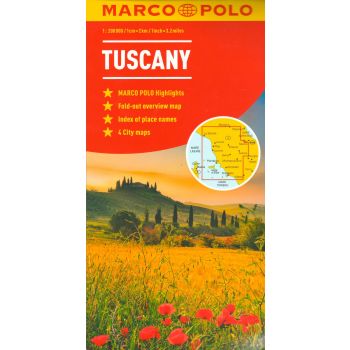 TUSCANY. “Marco Polo Map“