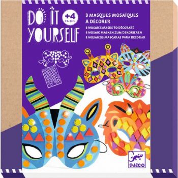 Комплект направи маска Jungle Animals. Възраст: 4+ год. /DJ07900/, “Djeco“