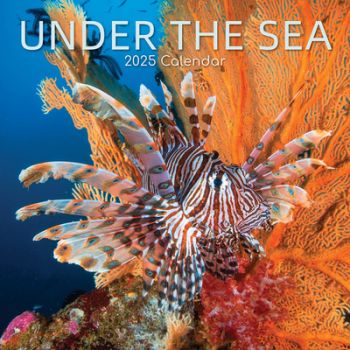 Under the Sea 16-Month Square Wall Calendar 2025