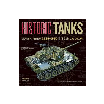 HISTORIC TANKS CALENDAR 2019. /стенен календар/