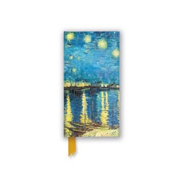 Vincent van Gogh: Starry Night over the Rhone (Foiled Slimline Journal)