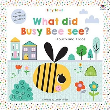 WHAT DID BUSY BEE SEE? Touch and Trace Book