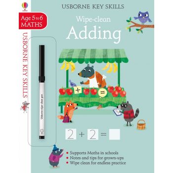 WIPE-CLEAN ADDING: Age 5 to 6