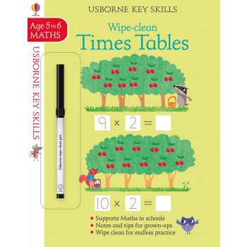 WIPE-CLEAN TIMES TABLES: Age 5 to 6