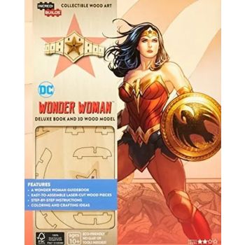 WONDER WOMAN DELUXE BOOK AND MODEL SET