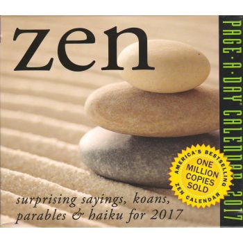 ZEN PAGE-A-DAY CALENDAR 2017