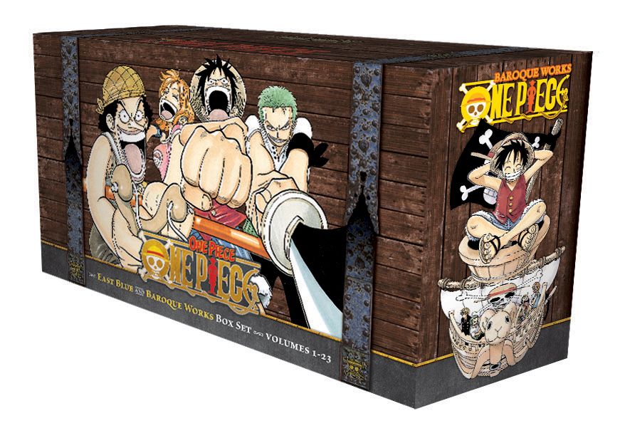 ONE PIECE Box Set 1 》книга от Eiichiro Oda Viz Media 2013 》Книгомания