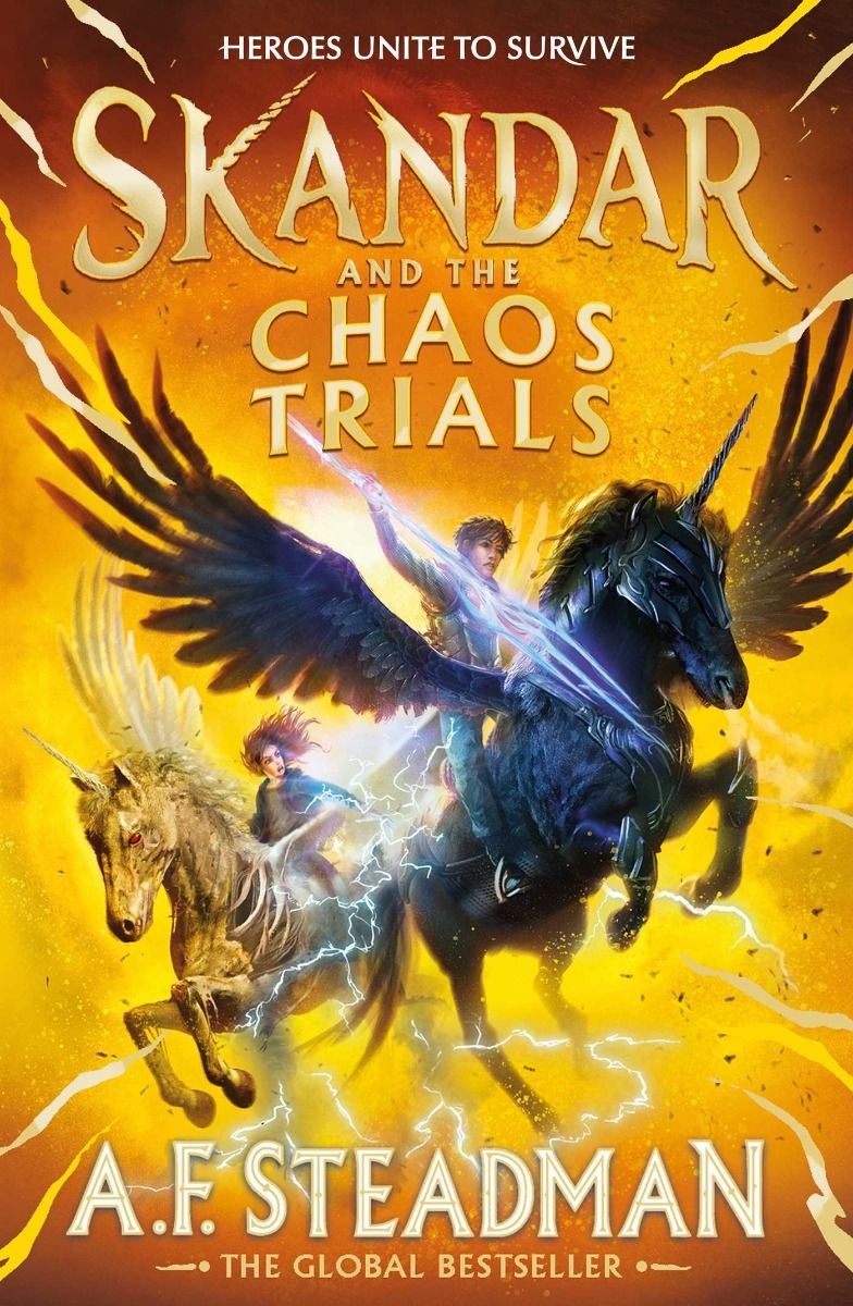 SKANDAR AND THE CHAOS TRIALS 》книга от A. F. Steadman Simon & Schuster 2024  》Книгомания