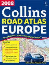 COLLINS ROAD ATLAS EUROPE`2008.