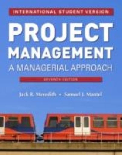 PROJECT MANAGEMENT: A Managerial Approach + CDRo