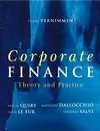CORPORATE FINANCE: Theory and Practice. PB, “Wil