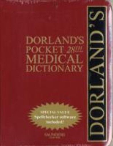 DORLAND`S POCKET MEDICAL DICTIONARY with CD-ROM.