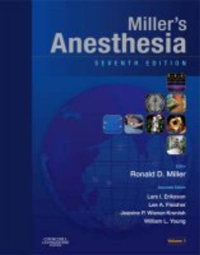 MILLER`S ANESTHESIA: 7th ed. In 2 vol.