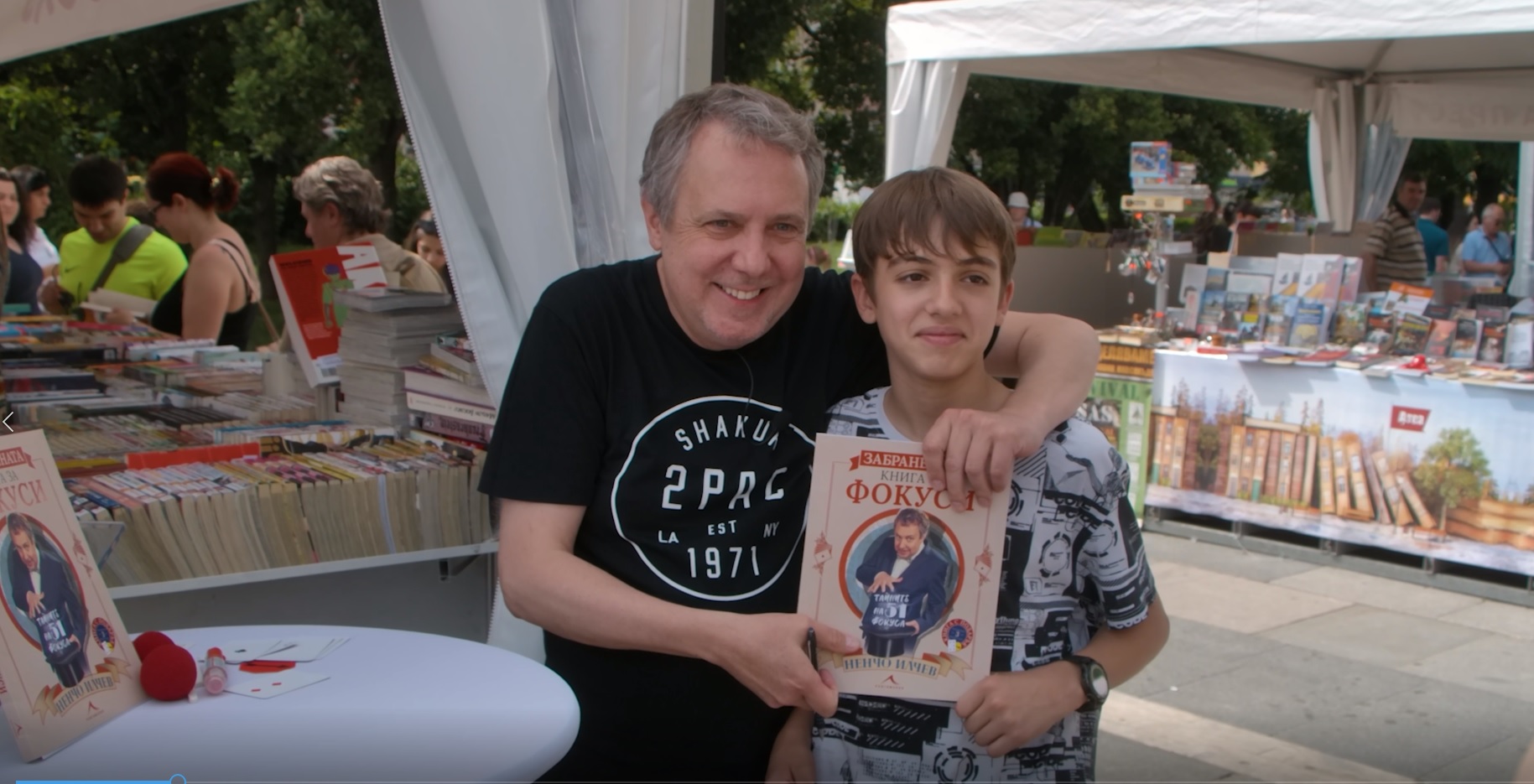 Среща за автограф с Ненчо Илчев – Пролетен базар на книгата 2022