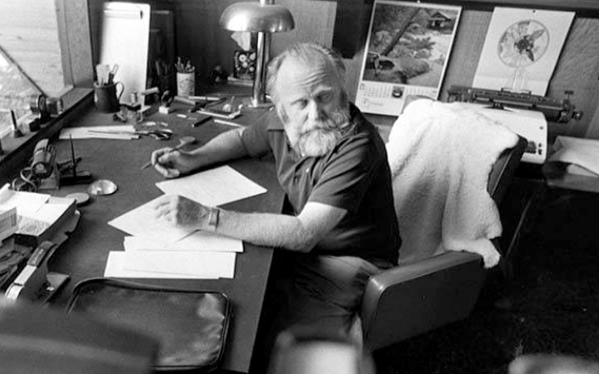 frank-herbert-writing-desk