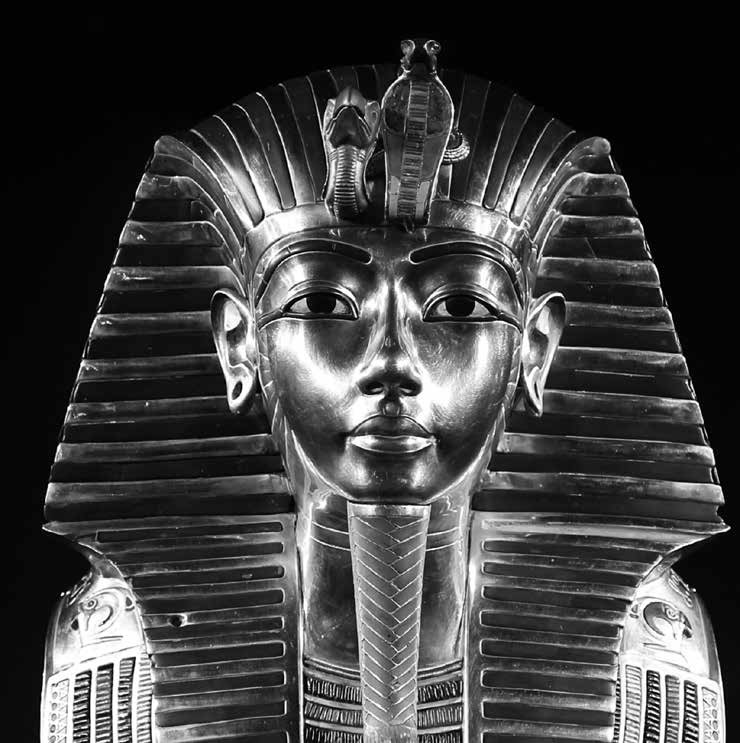 снимка на фараон Тутанкамон, Древен Египет